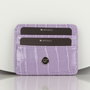Zoozie Bags Billetera de Cuero Lila